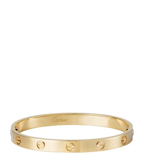 cartier love bracelet yellow gold weight|cartier love bracelet real gold.